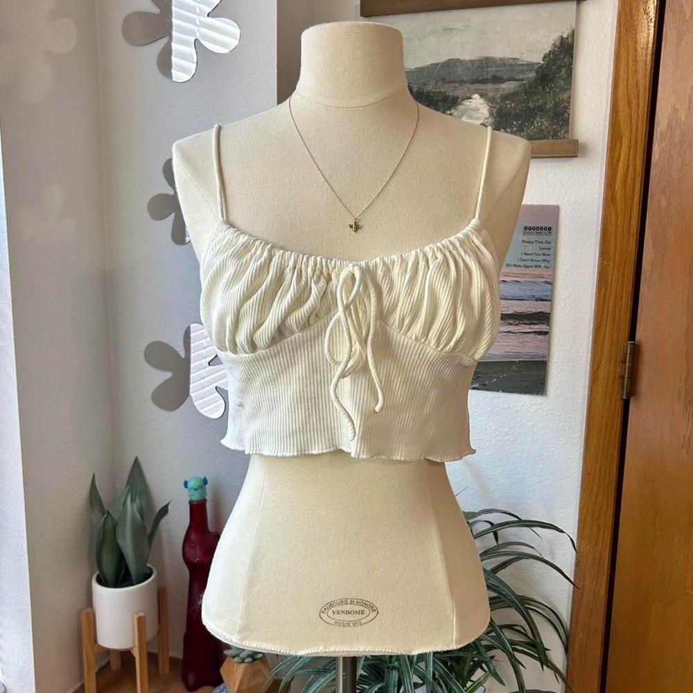 White Princess Polly Top